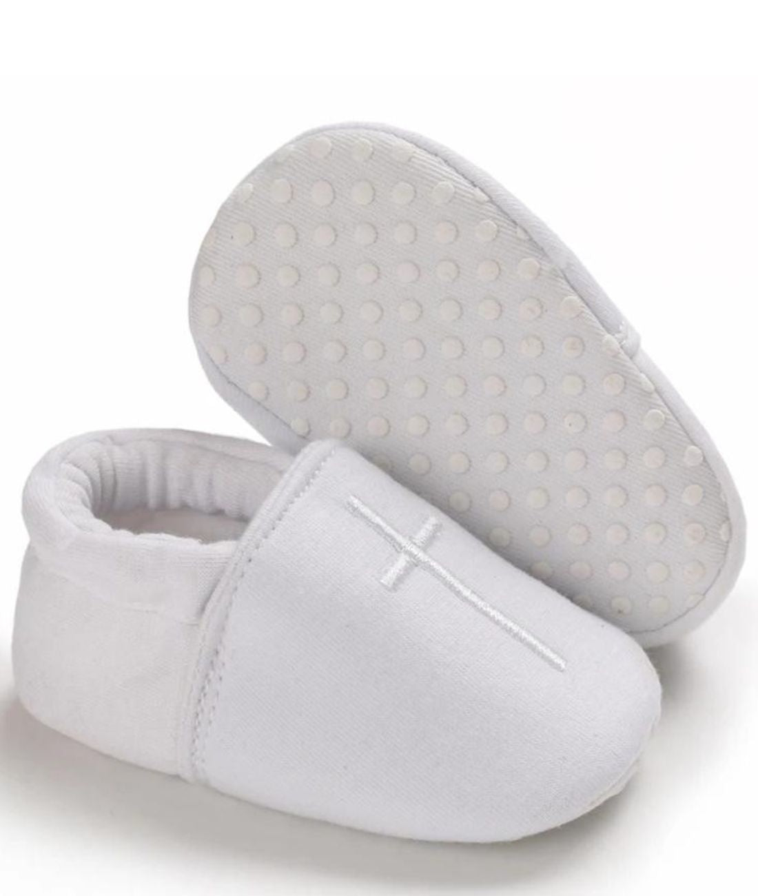 Baby Slip On Patent Leather Loafers Sand Beige