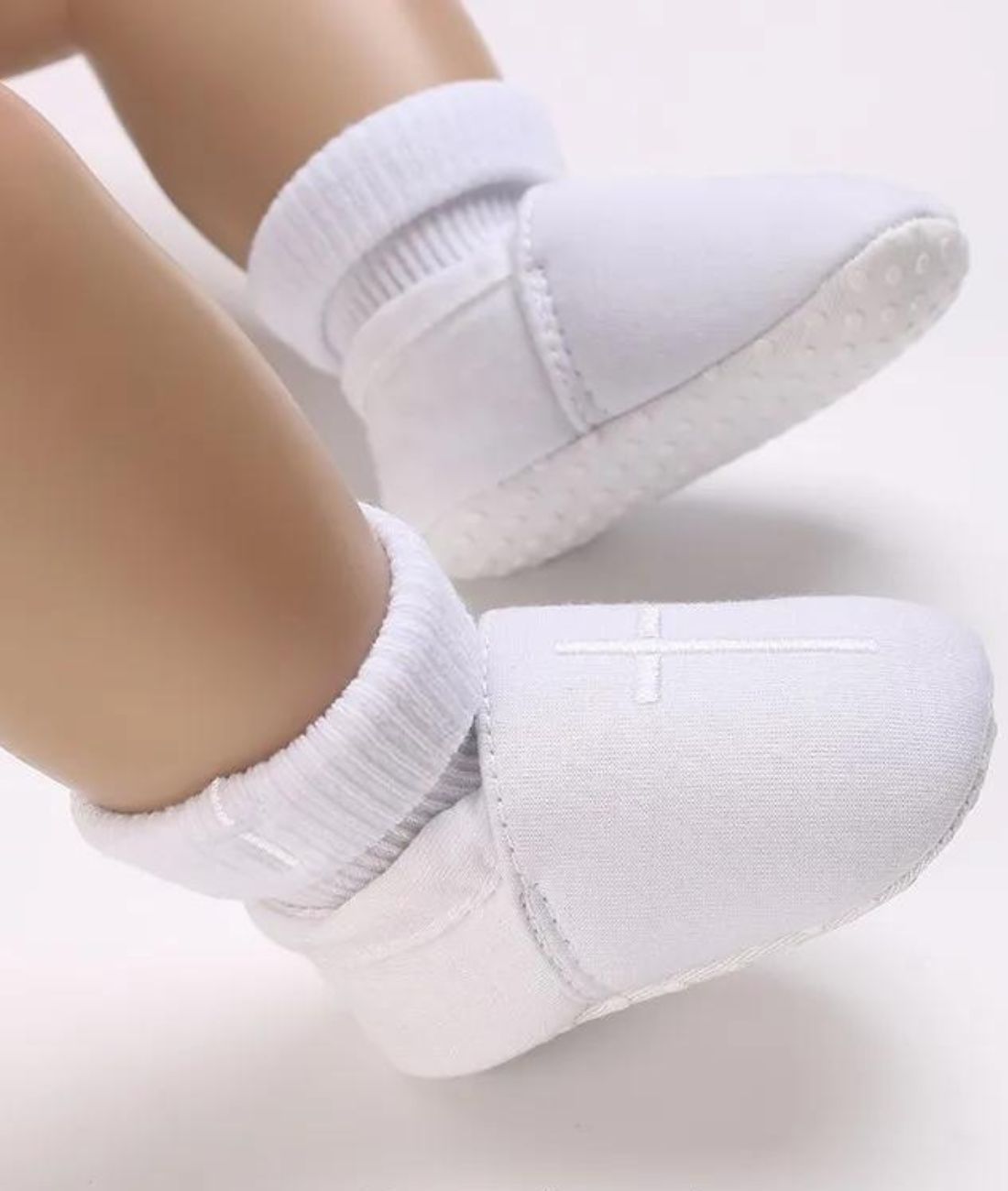 Baby Slip On Patent Leather Loafers Sand Beige