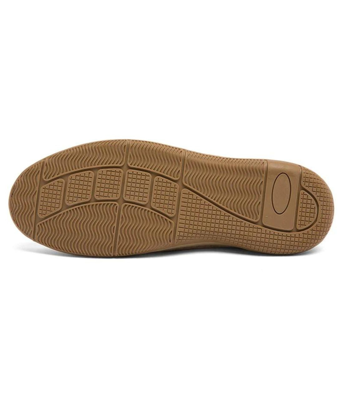 Men’s Slip On Patent Leather Loafers Camel