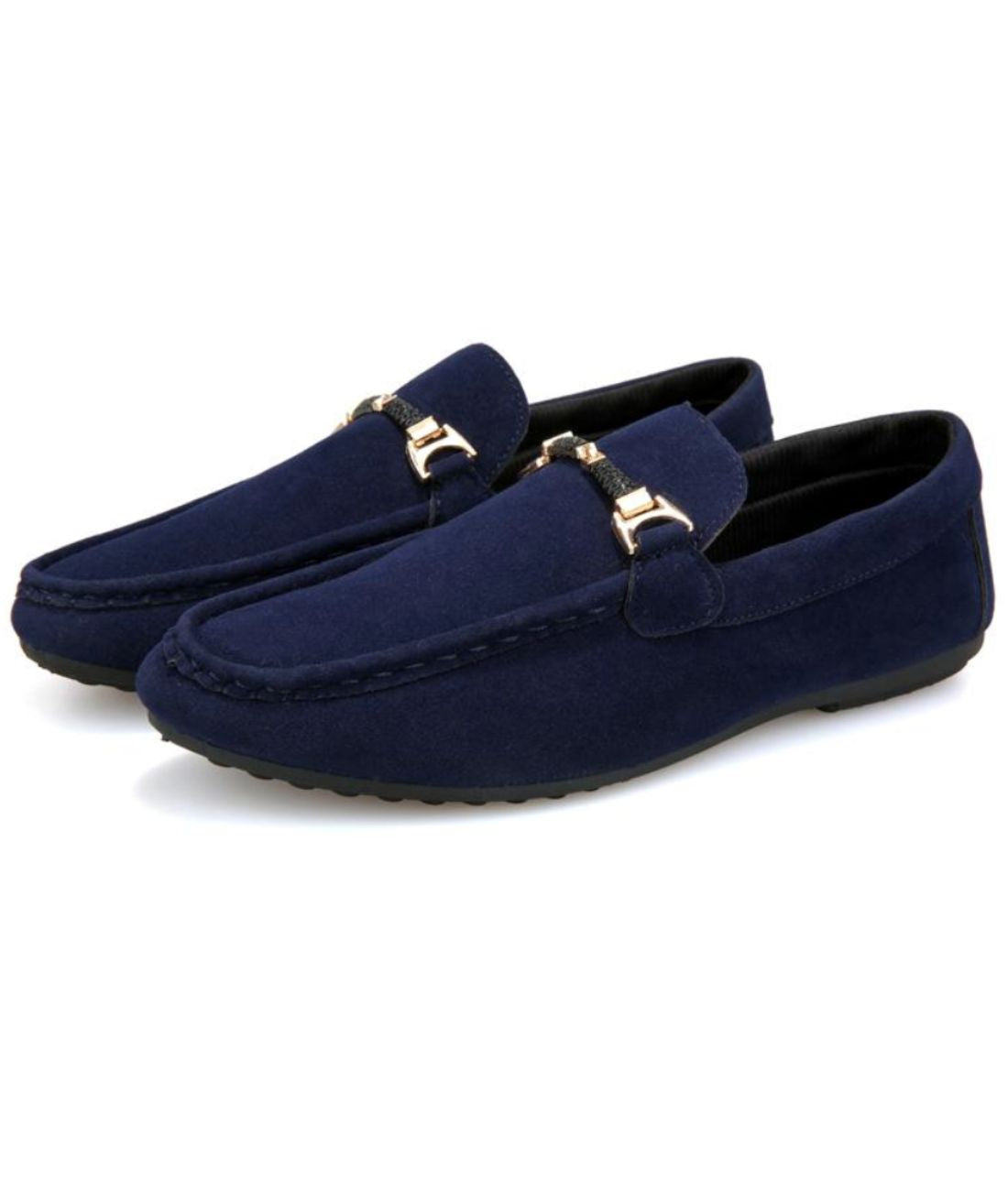 Women’s Chunky Suede Loafers Navy