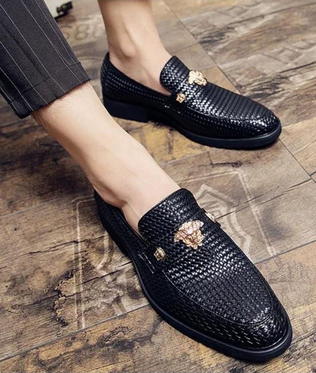 Women’s Penny Leather Loafers Deep Black
