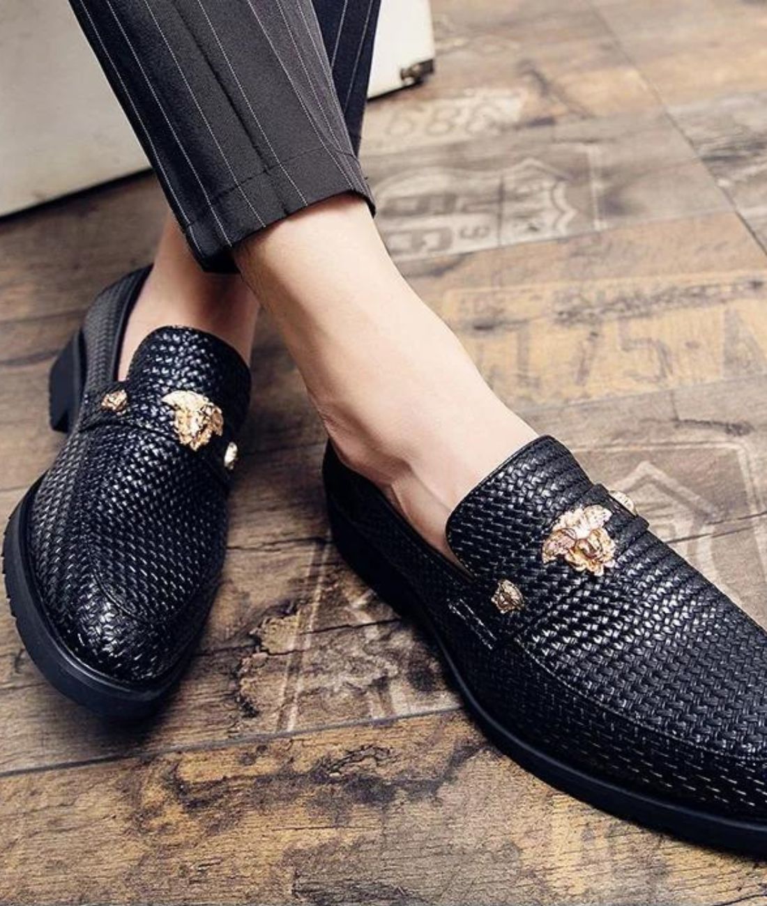 Women’s Penny Leather Loafers Deep Black