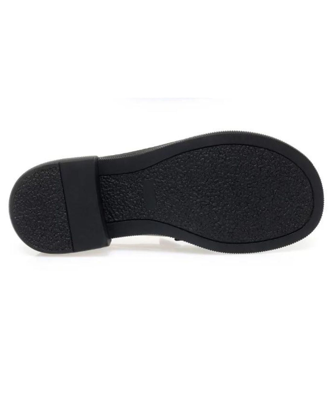 Women’s Low Heel Patent Leather Loafers Deep Black