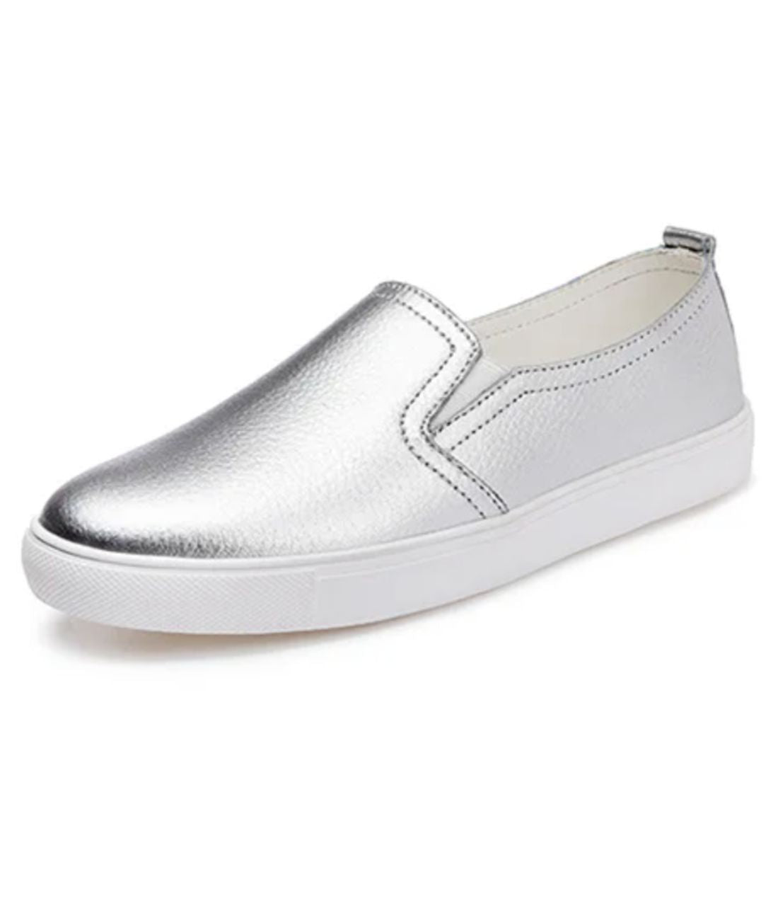 Women’s Platform Patent Leather Loafers Deep Black