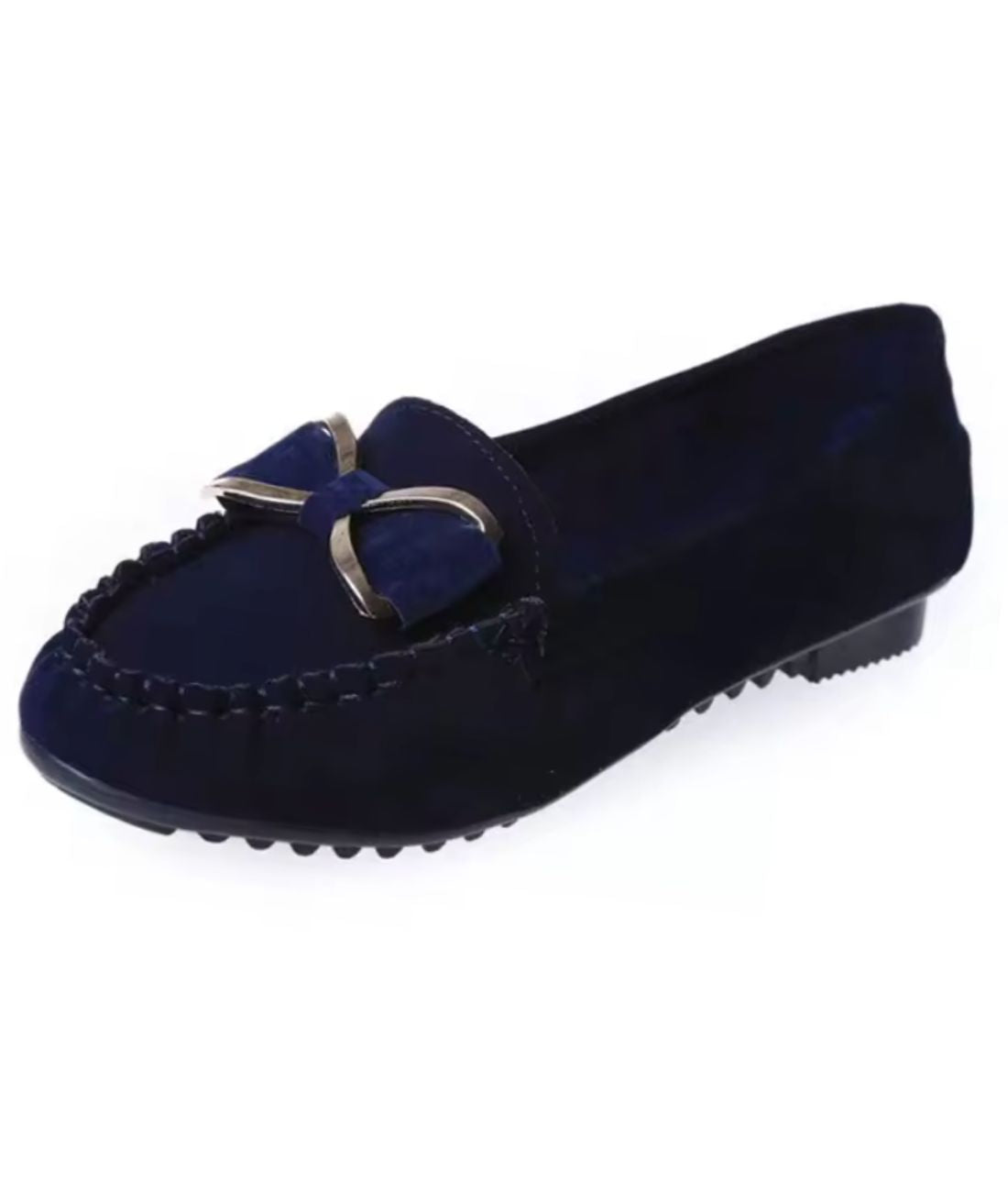 Men’s Penny Suede Loafers Navy
