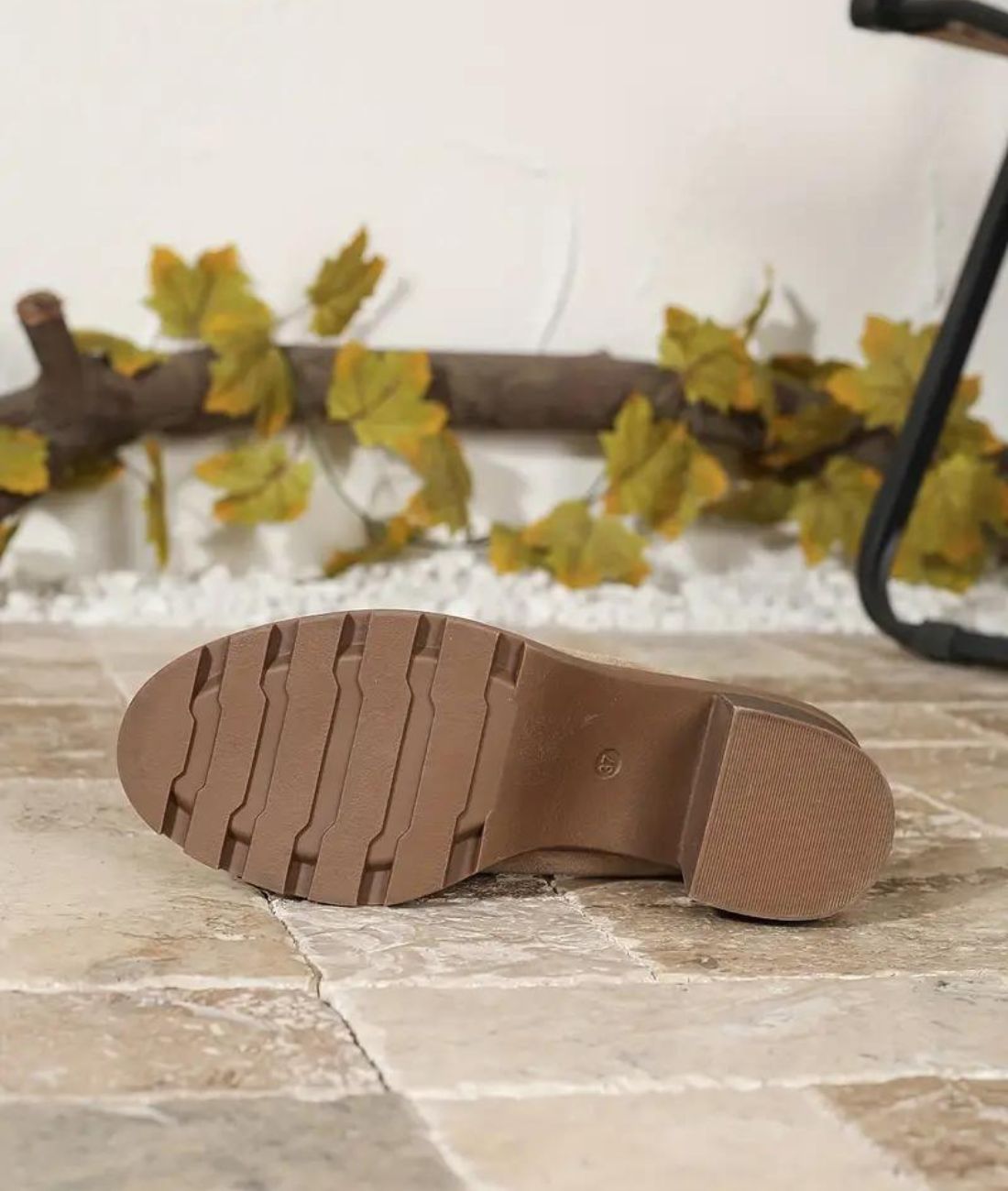 Women’s Chunky Suede Loafers Sand Beige