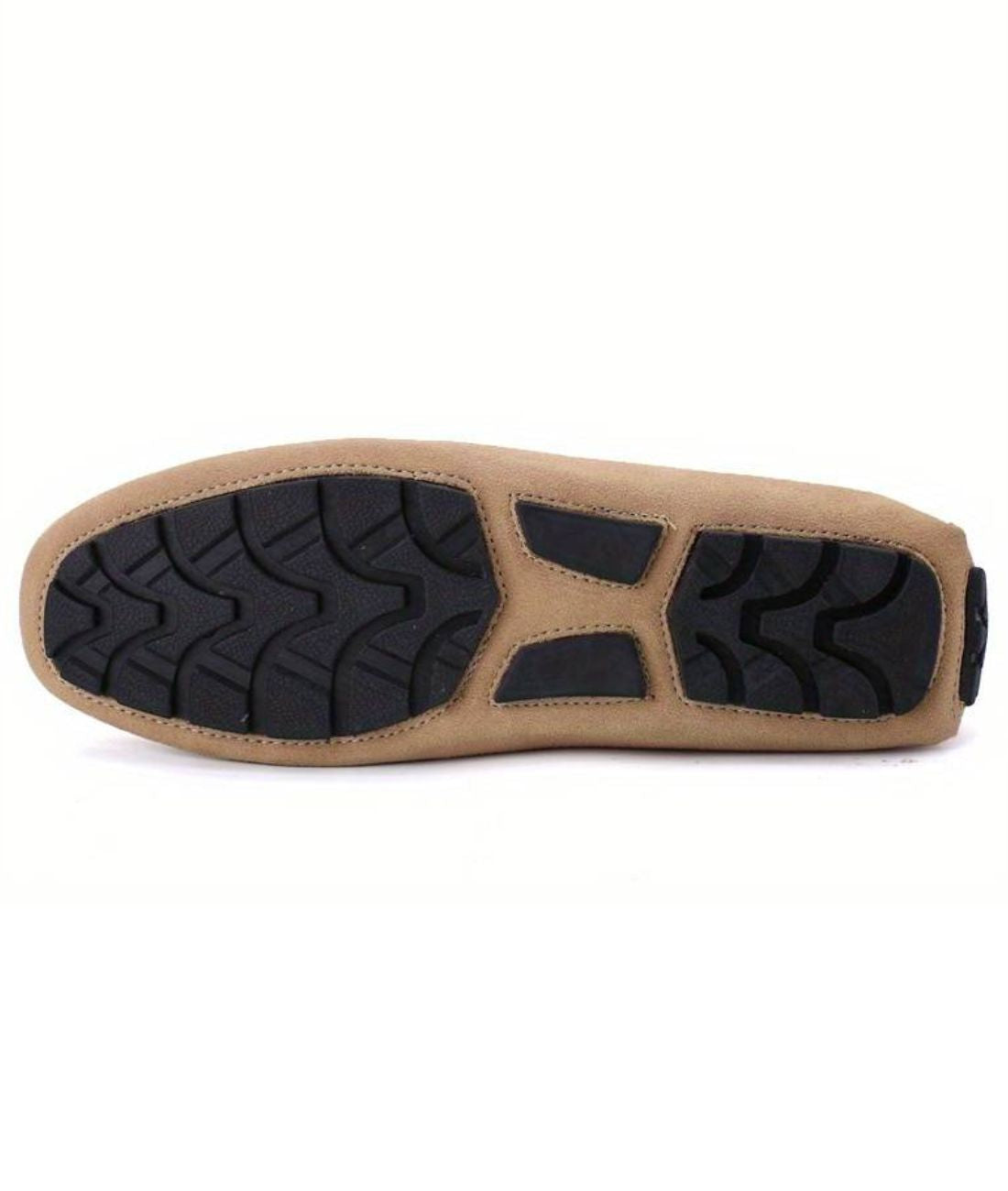 Men’s Driving Suede Loafers Sand Beige