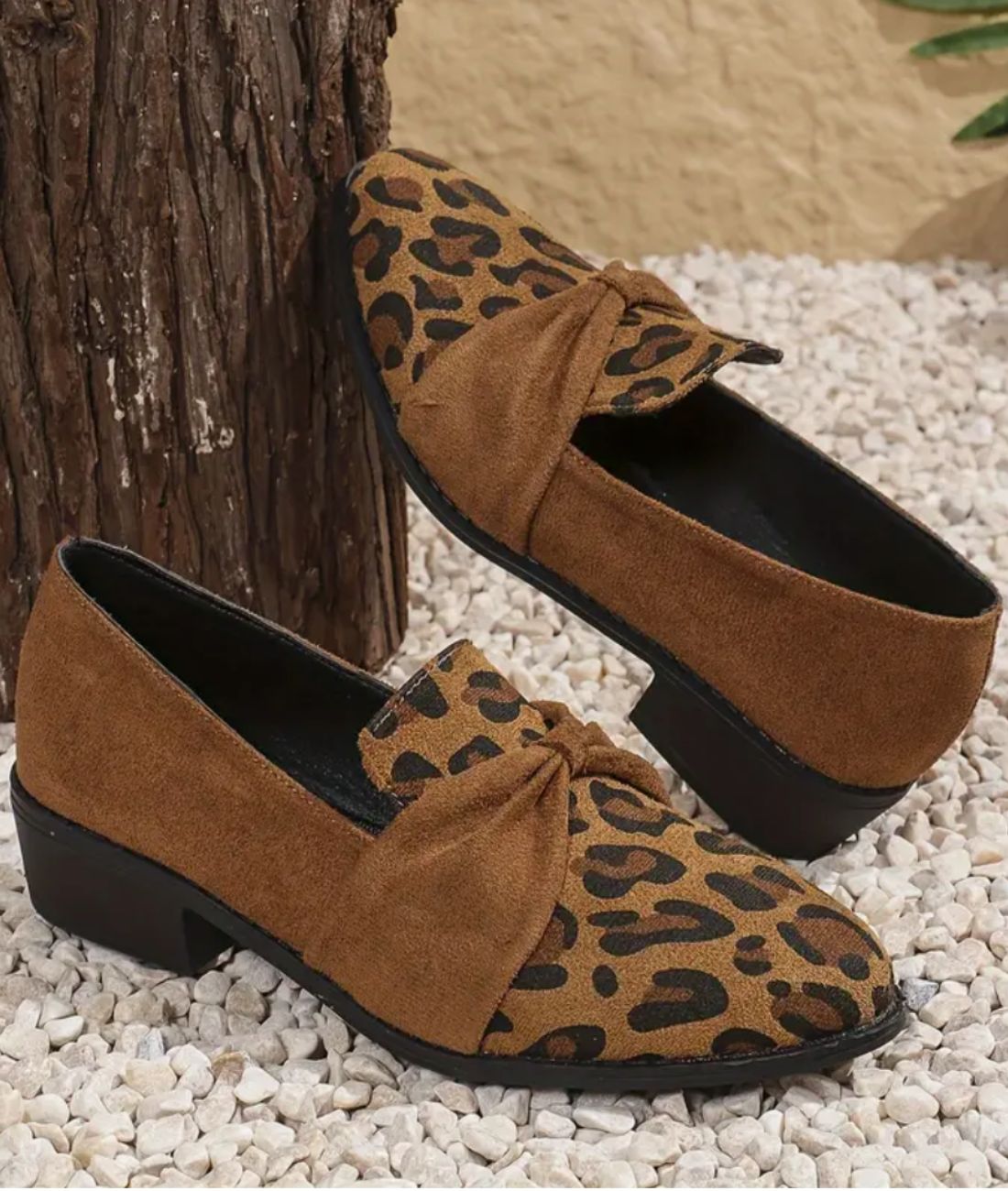 Women’s Penny Leather Loafers Cognac Brown