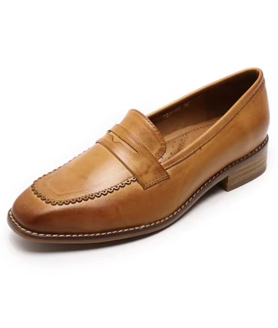 Women’s Penny Patent Leather Loafers Sand Beige