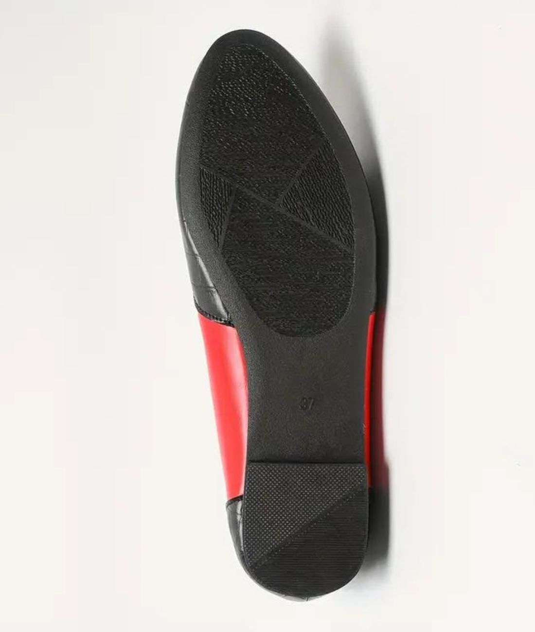 Women’s Tassel Round Toe Patent Leather Loafers Deep Black