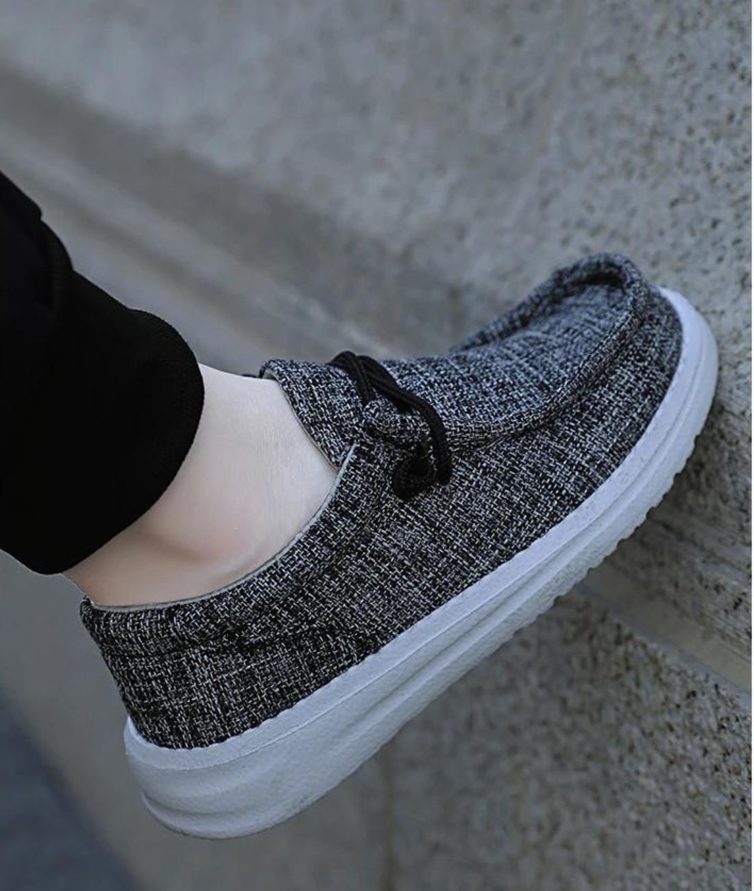 Men’s Penny Suede Loafers In Grey