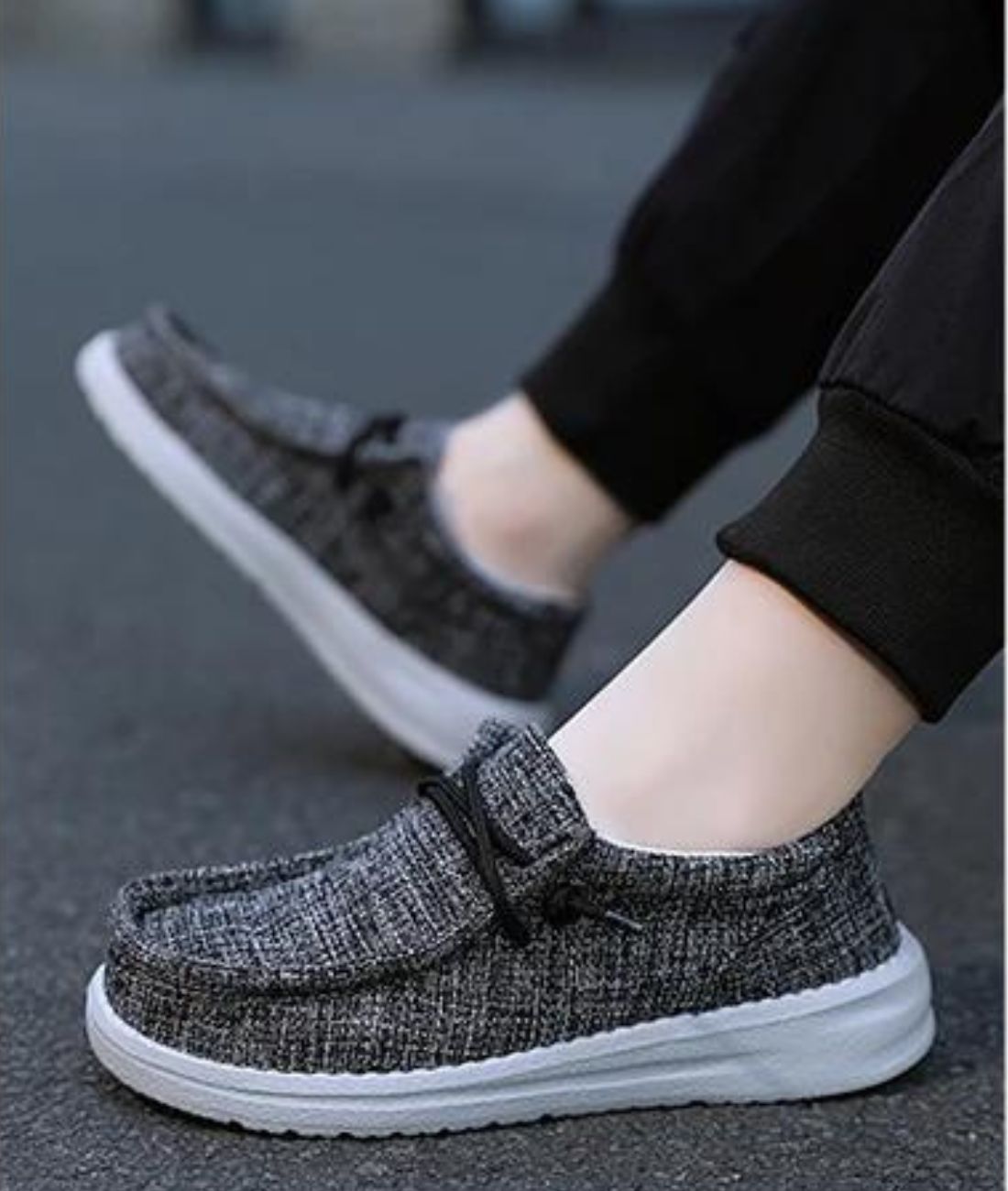 Men’s Penny Suede Loafers In Grey