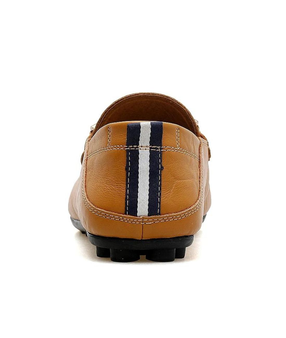 Men’s Driving Leather Loafers Camel