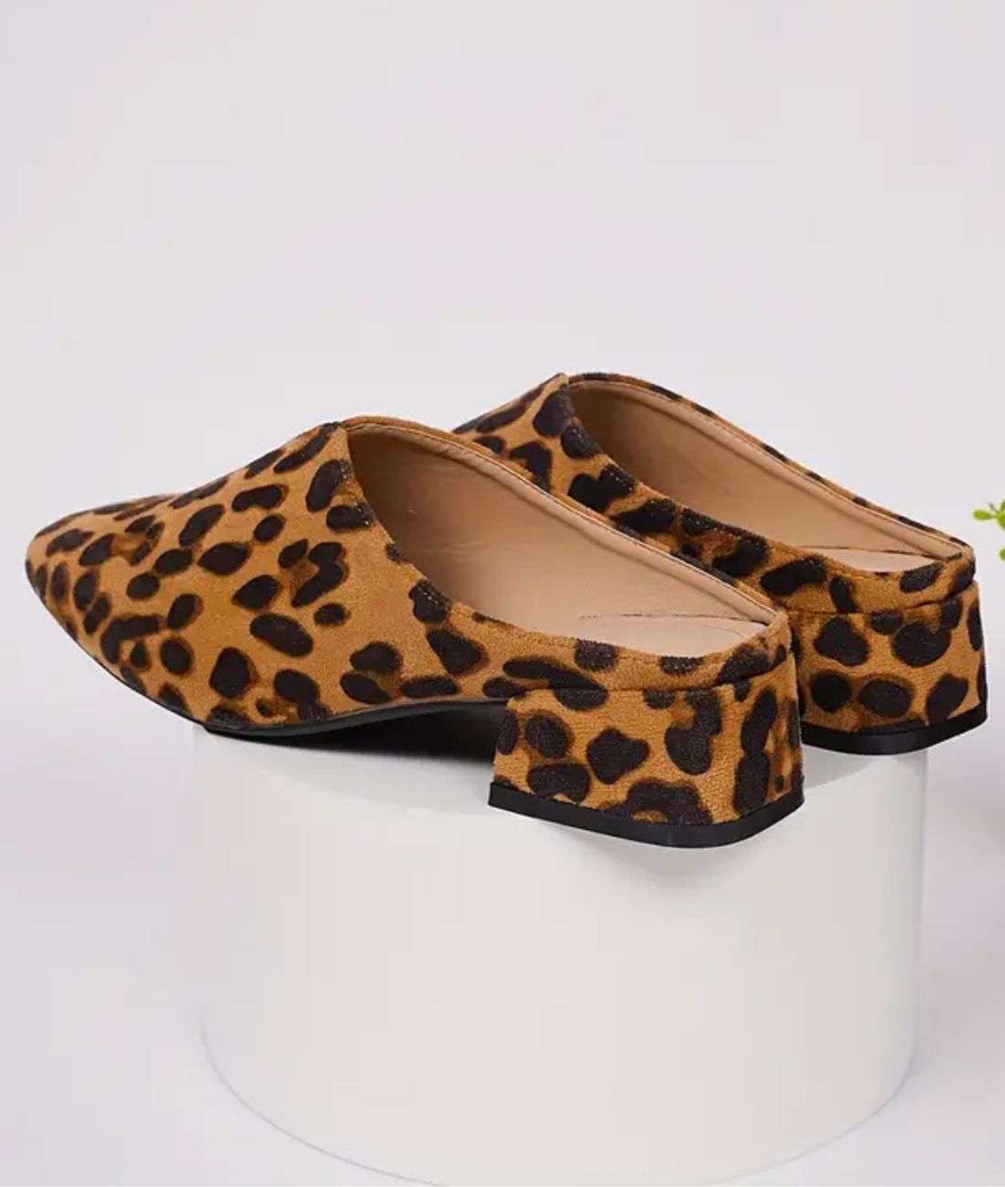 Women’s Mules Penny Leather Loafers Cognac Brown