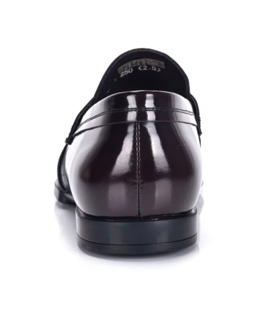 Men’s Penny Patent Leather Loafers Deep Black