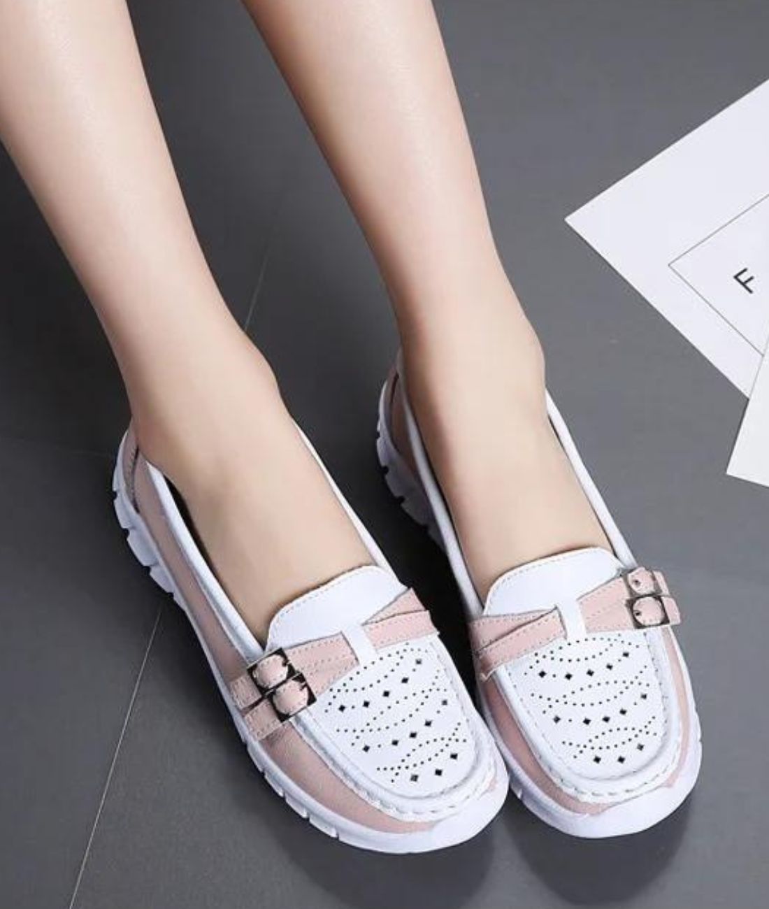 Women’s Penny Leather Loafers Fuchsia