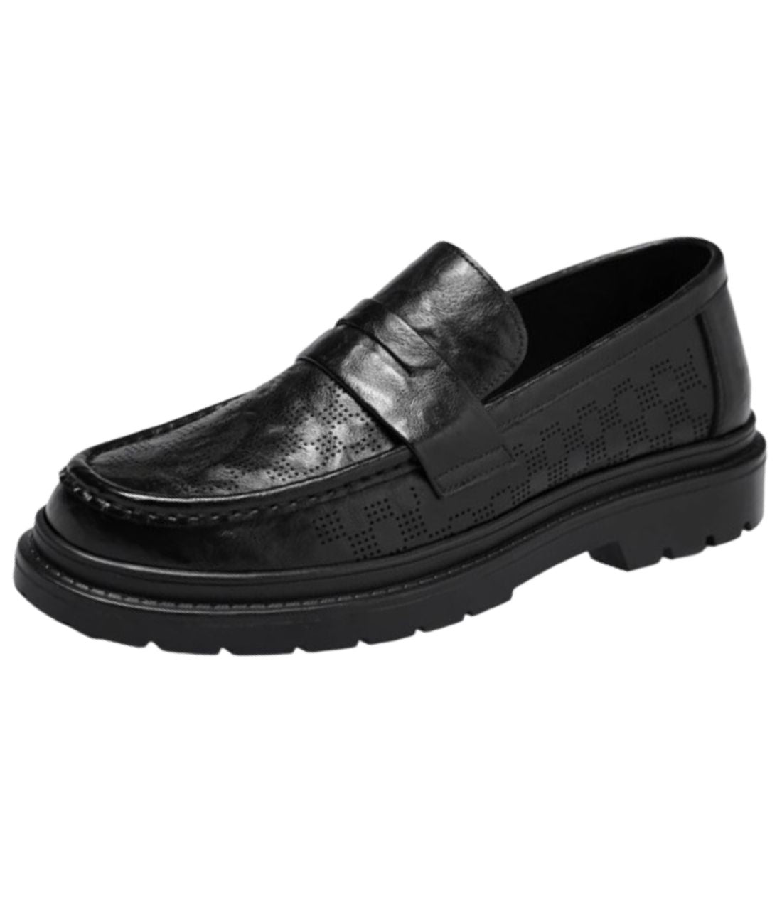 Men’s Leather Loafers Deep Black