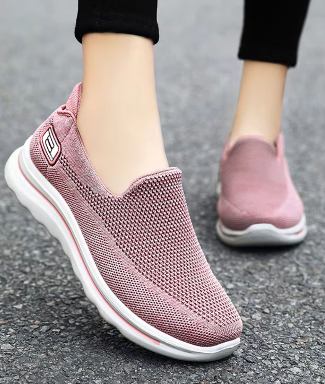 Women’s Slip On Patent Leather Loafers Fuchsia