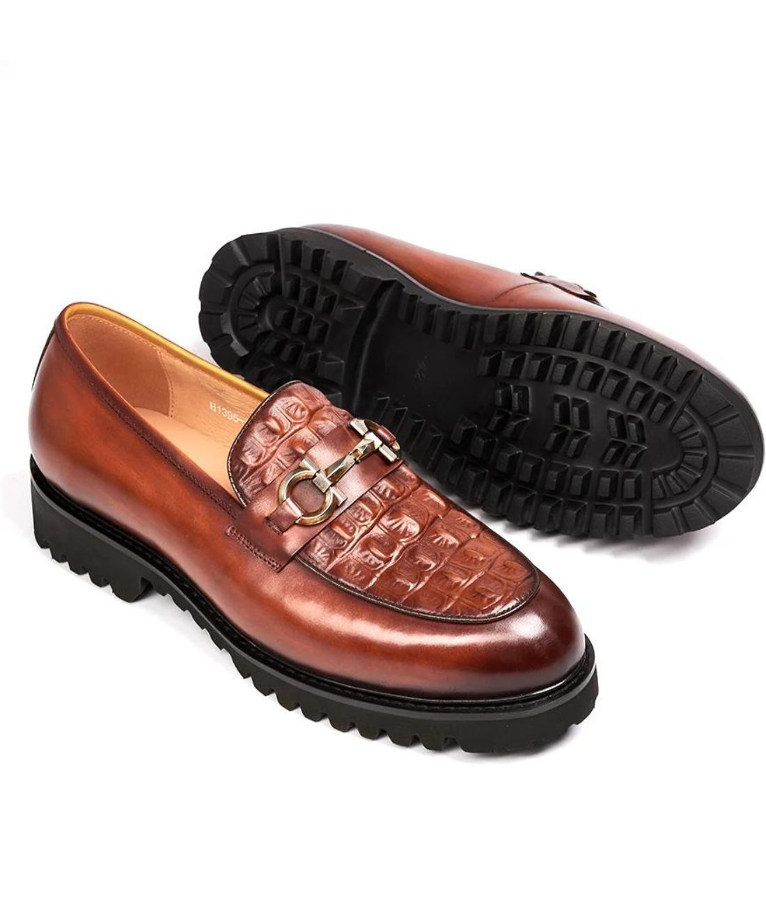 Women’s Horsebit Patent Leather Loafers Sand Beige