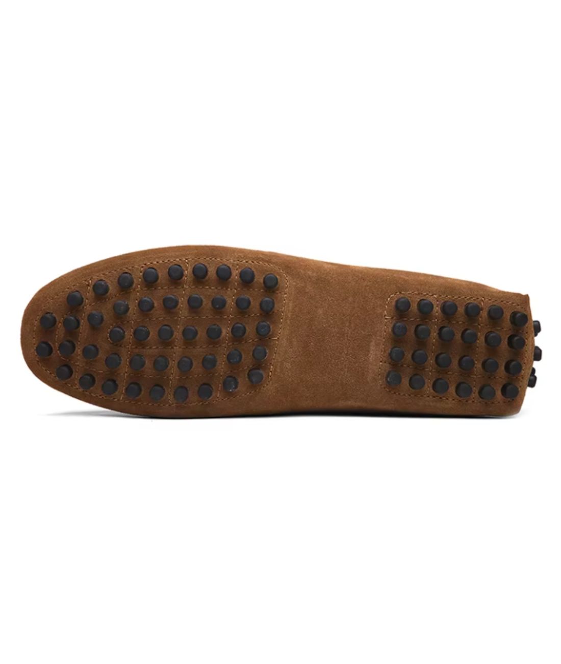 Men’s Driving Suede Loafers Coffee Brown
