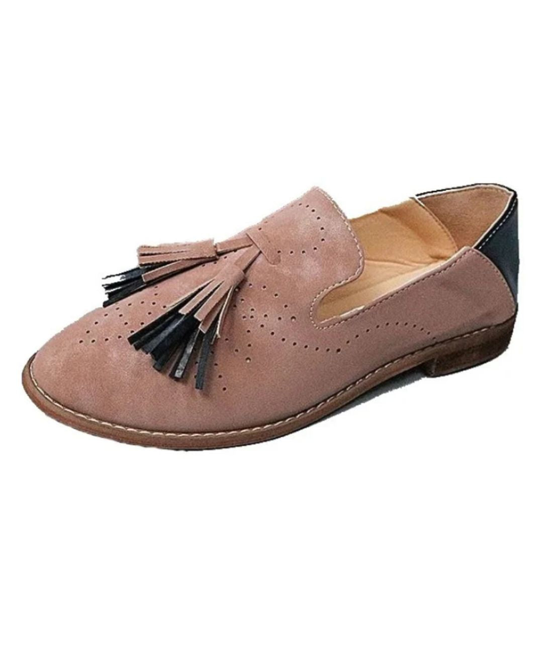 Women’s Tassel Suede Loafers Fuchsia