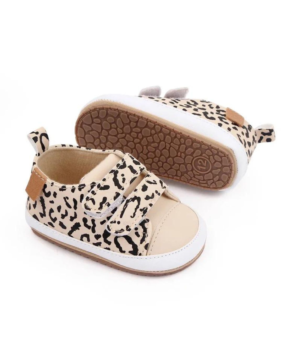 Baby Slip On Patent Leather Loafers Camel