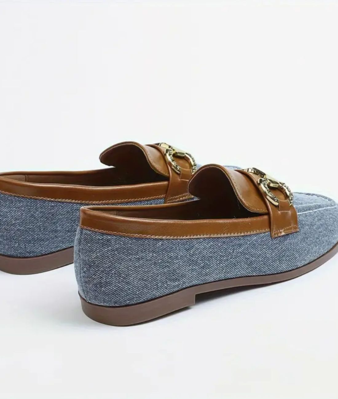 Women’s Horsebit Leather Loafers Coffee Brown