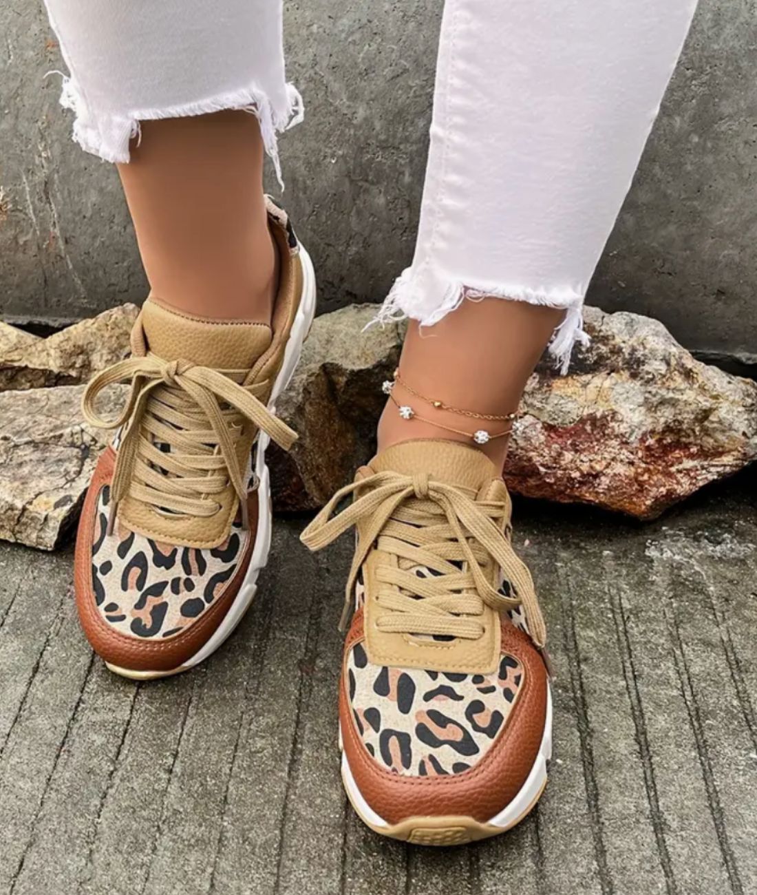 Women’s Chunky Patent Leather Loafers Coffee Brown