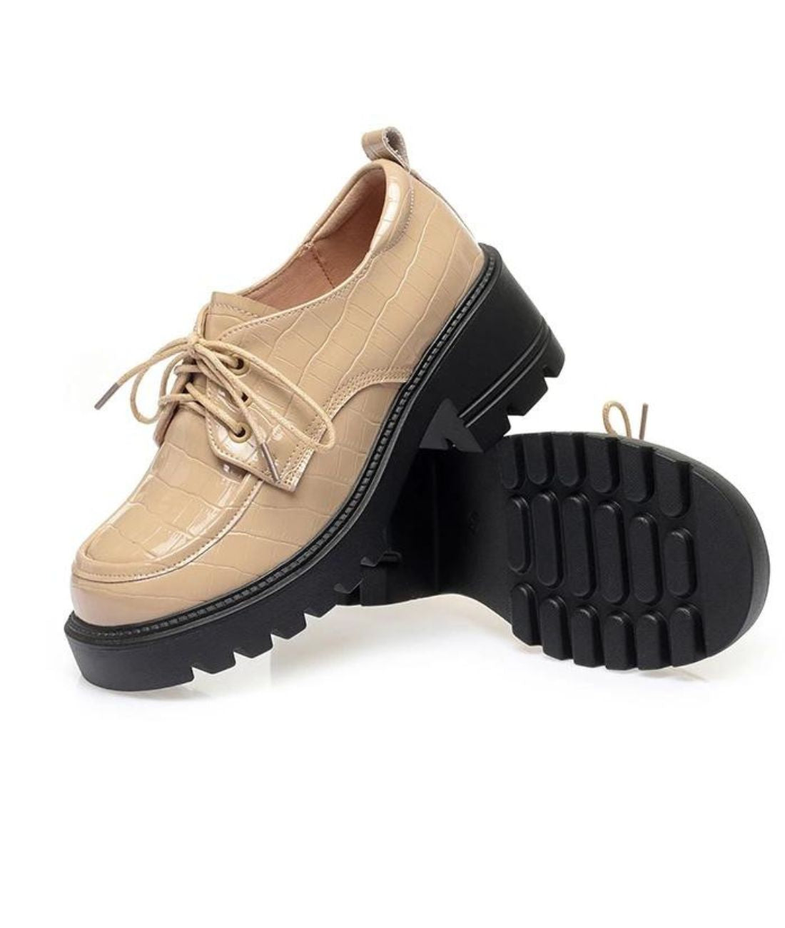 Women’s Chunky Suede Loafers Sand Beige