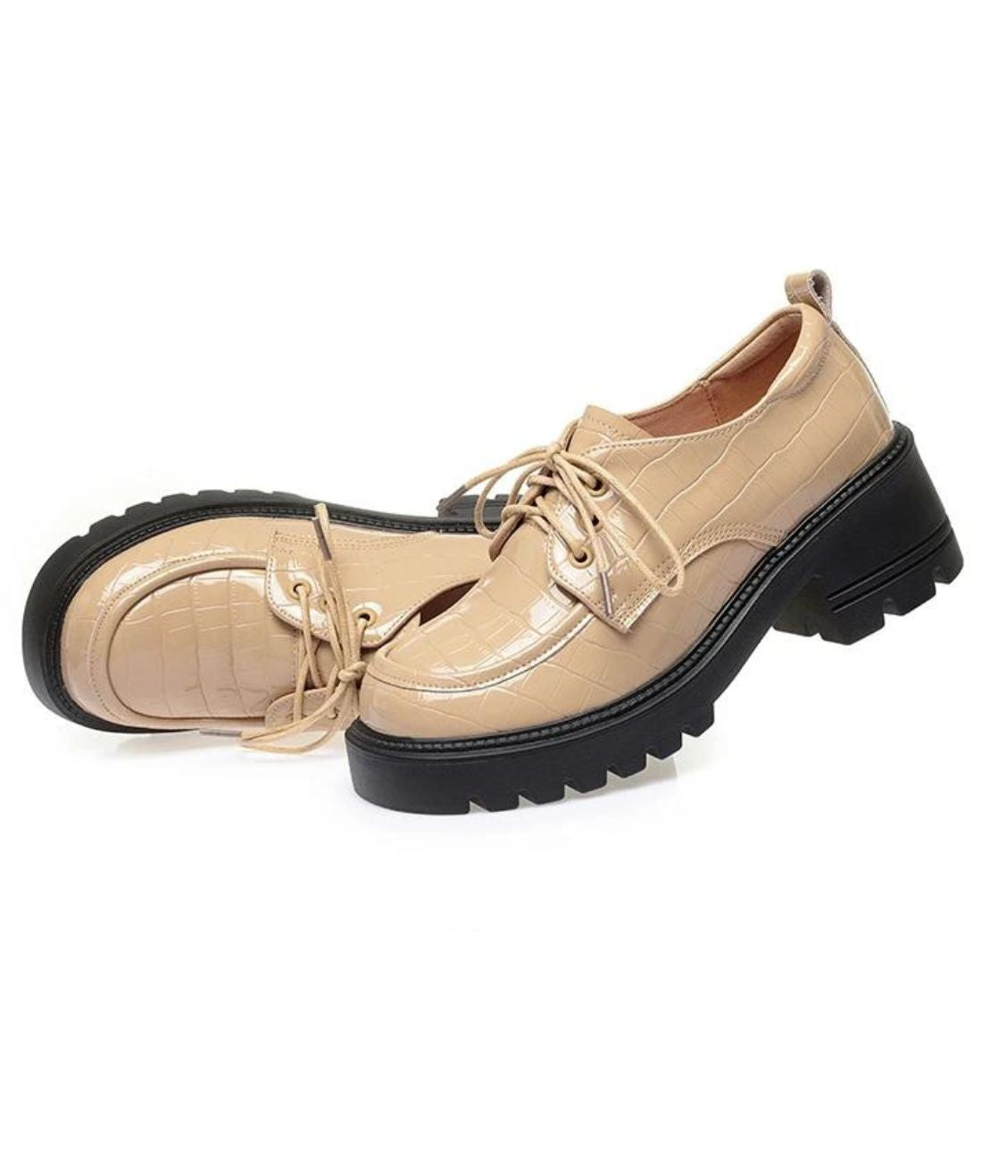Women’s Chunky Suede Loafers Sand Beige