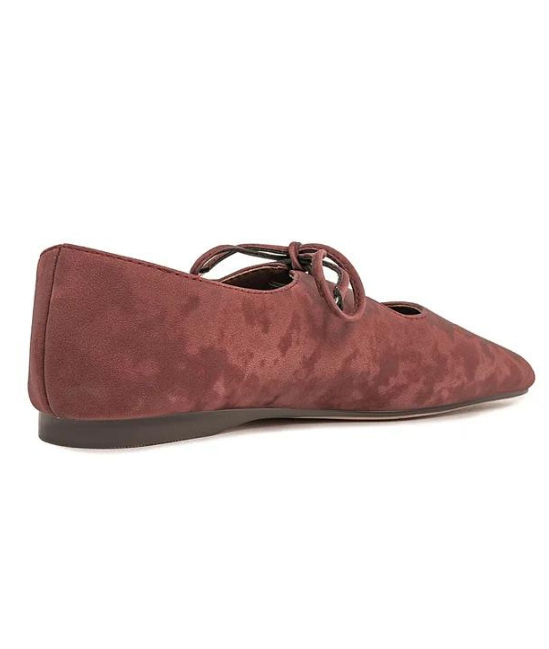Women’s Slip On Suede Loafers Burgundy