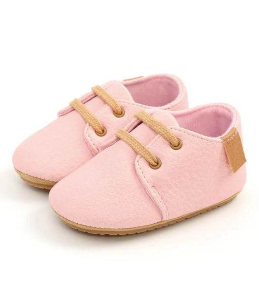 Baby Slip On Patent Leather Loafers Cognac Brown