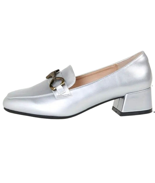 Women’s Chunky Suede Loafers Grey