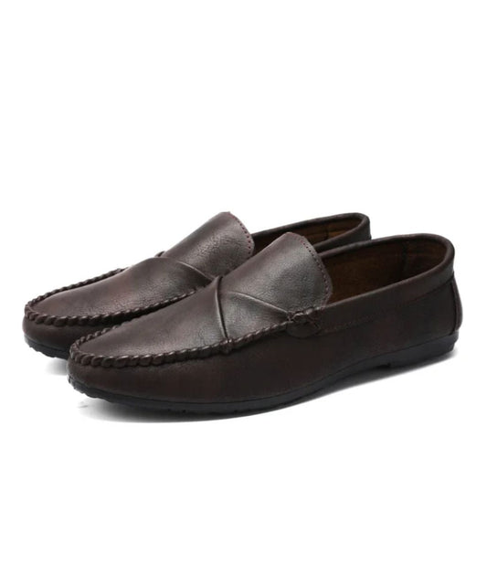 Men’s Chunky Suede Loafers Coffee Brown