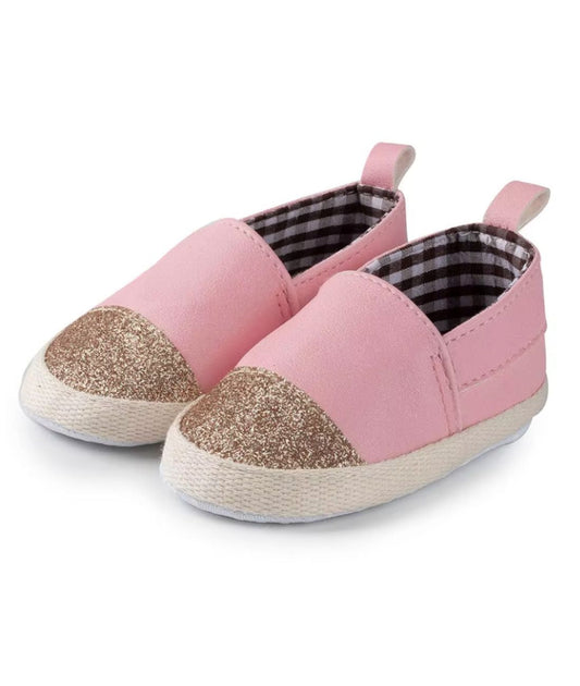 Baby Heeled Suede Loafers Fuchsia