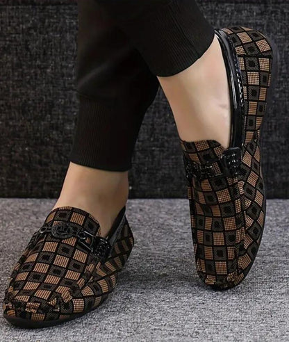 Women’s Slip On Suede Loafers Cognac Brown