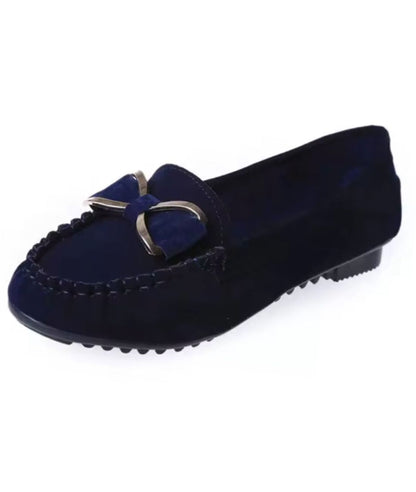 Men’s Penny Suede Loafers Navy