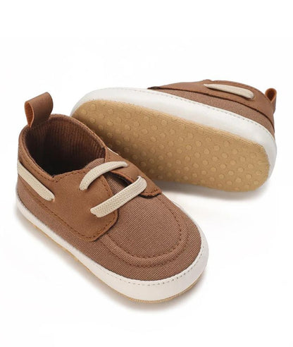 Baby Chunky Patent Leather Loafers Cream