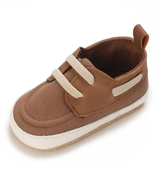 Baby Chunky Patent Leather Loafers Cream