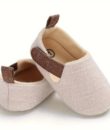 Baby Chunky Suede Loafers Sand Beige
