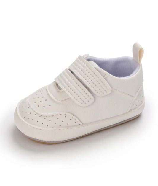 Baby Penny Leather Loafers Off White