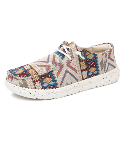Women’s Slip On Suede Loafers Sand Beige