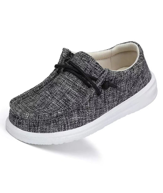 Men’s Penny Suede Loafers In Grey