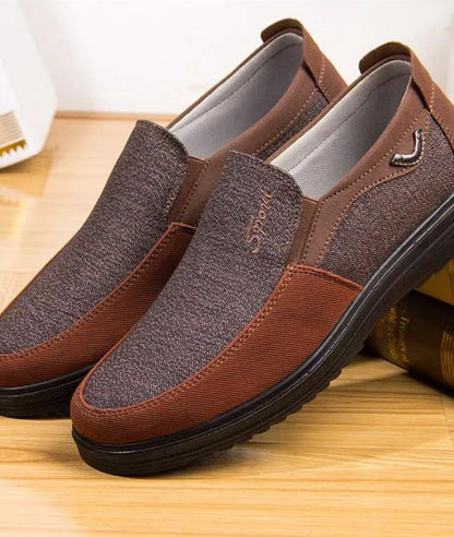 Men’s Slip On Suede Loafers Grey