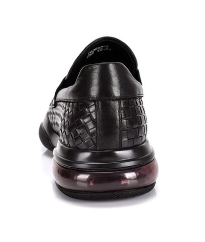 Men’s Chunky Leather Loafers Deep Black