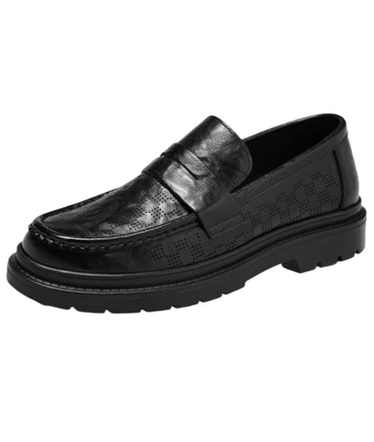 Men’s Leather Loafers Deep Black