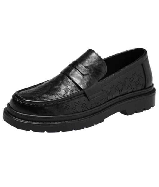 Men’s Leather Loafers Deep Black
