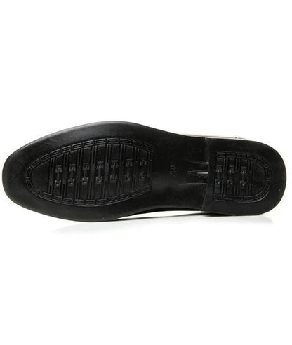 Men’s Slip On Leather Loafers Coffee Brown