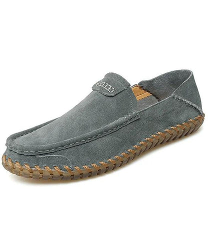 Men’s Slip On Suede Loafers Grey