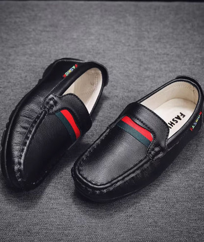 Men’s Penny Leather Loafers Deep Black